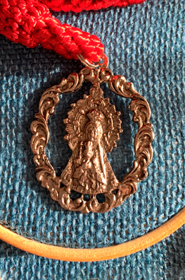 medalla de socio virgen de belen