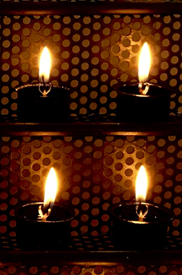 4 velas